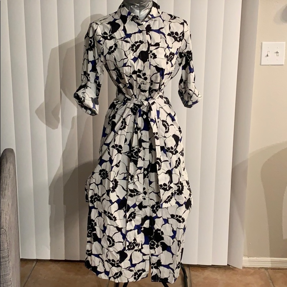 Who What Wear Floral shirt dress